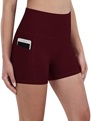 FENGBAY 2 pakovanje 8 / 5 biciklističke gaćice za žene sa džepovima, kratke hlače sa visokim strukom za žene kompresijske joge kratke
