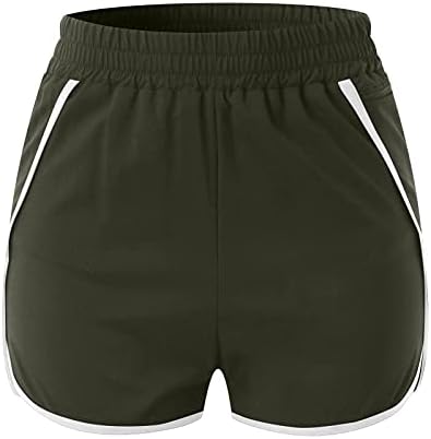 Ženske vruće kratke hlače Ležerne prilike Velvet Sports Mini Hlats High Struk guza Dizala joga kratke hlače Padžama kratke hlače za