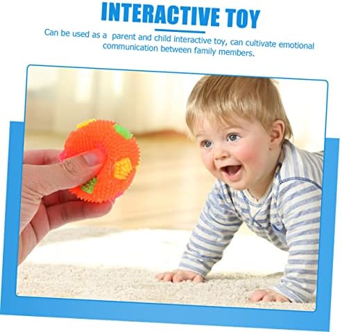 Toyvian 4pcs Flash Fudbalski igračke za igračke za djecu bljeskalice bljeskalice bljeskaličkim loptima dječje bouncy