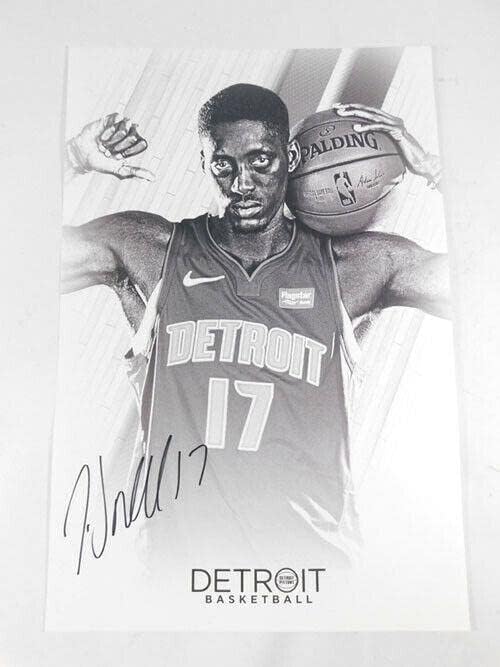 2020 Tony Snell potpisan 12 X 18 litografije Auto Autograph Detroit Pistons - AUTOGREM NBA fotografije