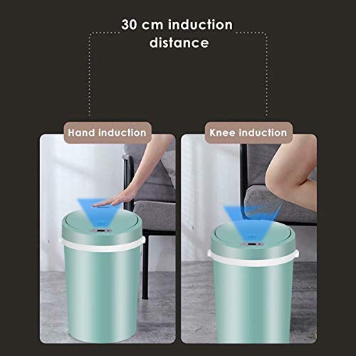 CZDYUF 16L Automatski inteligentni senzor pametno smeće može inteligentni otpadni senzor kanta za smeće za prašinu od plastike za sušenje i vlažno kanta za smeće