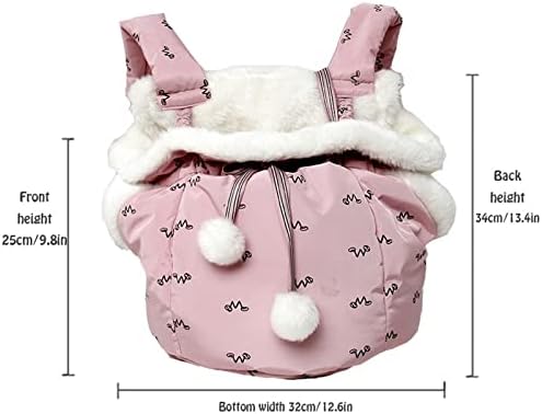 CPSUN pseći krevet za mačke ruksak putna torba prenosiva Vanjska torba za rame, pogodna za pse za nošenje viseće torbe za kućne ljubimce