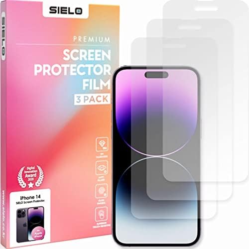 SIELO [3 pakovanje] korejski precizni mat zaštitnik ekrana za iPhone 14, lomljivi papirni film [Anti Glare & amp ;Anti-Scratch] [anti