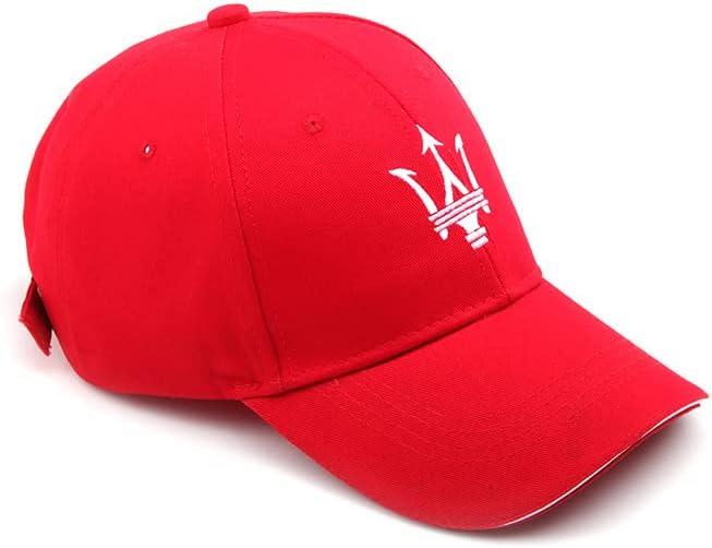 Arkosknight Podesivi izvezeni bejzbol kapice Maseretti-Logo Racing Motor Hat Modni modni ulični ples sportski put