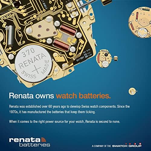 Renata 386 SR43W baterije - 1,55V srebrni oksid 386 Pogledajte bateriju