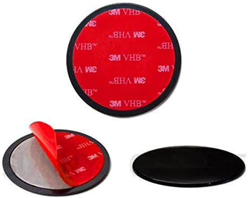 Navitech 80mm kružni ljepljivi univerzalni disk na instrument tabli kompatibilan s upotrebom sa usisnim čašama vjetrobrana kompatibilnim s OKEEY H101