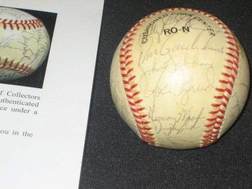 1984. Mets tim potpisao je autogramirani ond feeney bejzbol star + psa / DNK loa - autogramirani bejzbol