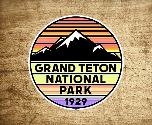 Nacionalni park Grand Teton Wyoming Vinil Decal naljepnica 3
