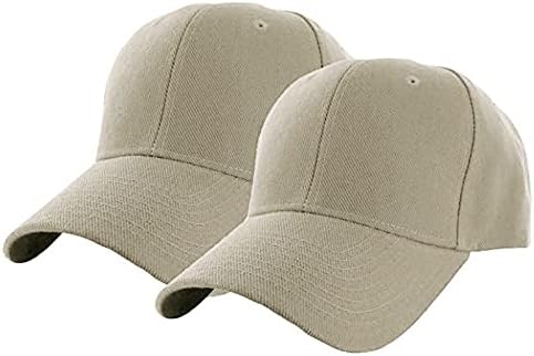 RONGXI na otvorenom čvrsta Muška kapa u boji 2pc ležerni ljetni sportski šešir ljetni bejzbol bejzbol kape Hays 7x7 M bež