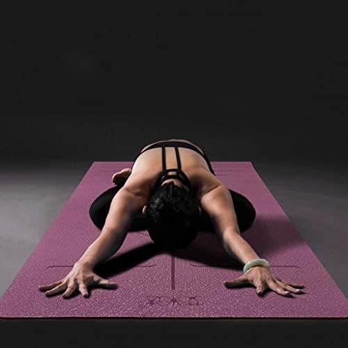 N / A prostirka za jogu, ekološka neklizajuća Vježba & fitnes prostirka za jogu sa trakom za nošenje, prostirka za trening protiv suza za sve vrste joge