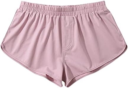 BMISEGM bokserske kratke hlače za muškarce pakovanje muške ljetne čvrste boje pamučne hlače elastična opsega labavo brzo suho rublje rublje