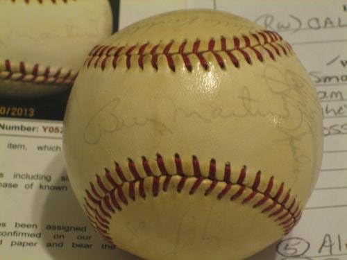 1983. Yankees tim potpisao je autogramirani macphail oal bejzbol JSA Martin Stars - AUTOGREMENA BASEBALLS