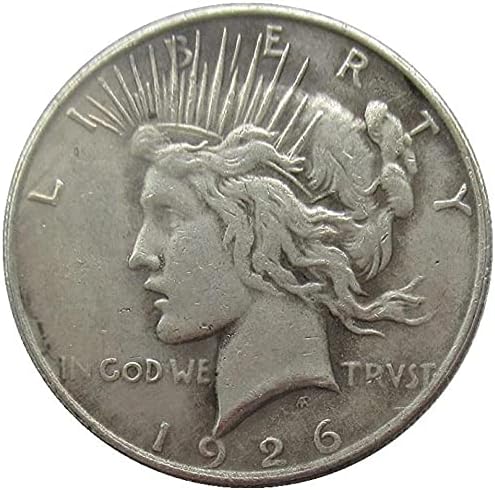 US $ 1 mir Pigeon 1926 Srebrni prekriveni kovani kovanice
