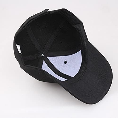 Bbdmp crna kapa jednobojna bejzbol kapa Snapback kape opremljene Ležerne Hip Hop kape za muškarce žene Unisex