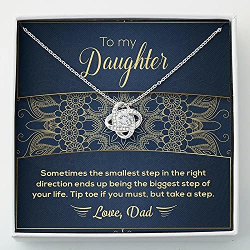Ručno rađena ogrlica - do moje kćerke ogrlice, ogrlica, kćeri poklon od tate, poklon kćer iz tate ogrlice ogrlicu Luksuzne nakit ogrlice