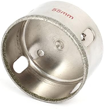 Aexit metalne okrugle burgije drška prečnika 55 mm alat za bušenje bušilica za staklene pločice