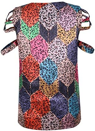 Yubnlvae ljetne osnovne čvrste kratke rukave prozračne bluze za žene s kvadratnim izrezom duksevi labavi trendi Casual