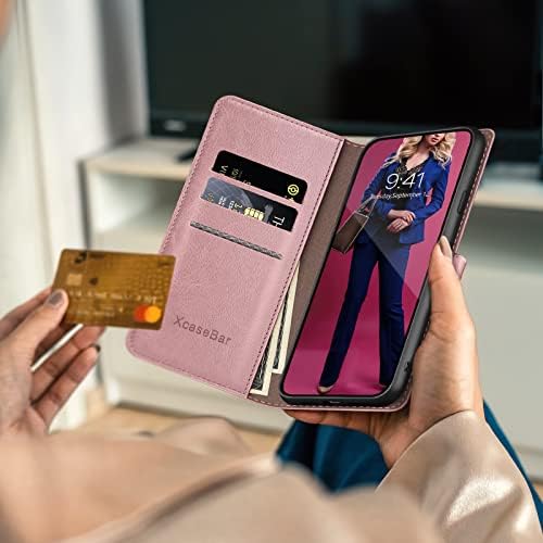 Xcasebar za Samsung Galaxy S21 Ultra novčanik slučaj sa【RFID Blokiranje】 držač kreditne kartice, Flip Folio Book PU kožna futrola