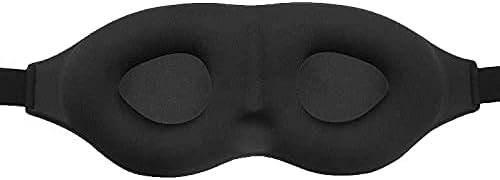 Budite sigurni zauvijek svilena maska ​​za spavanje za oči, slepi preklop poklopac za putovanja / spavanje za muškarce / žene Unisex