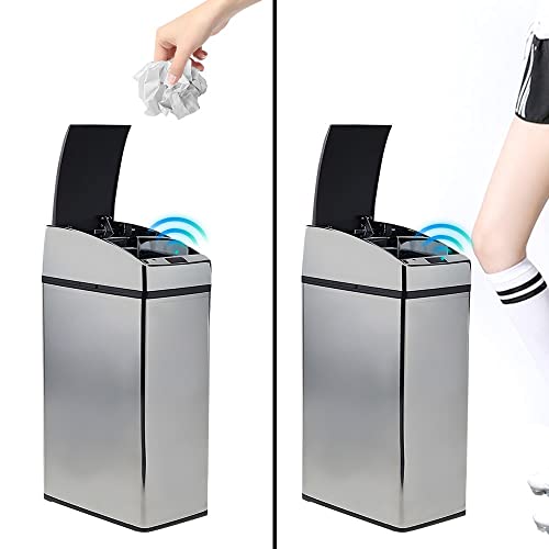 Wenlii Smart Trash bin indukcijsko sredstvo za smeće Automatski IR senzor smeće za smeće može kućni kanti za čišćenje otpada