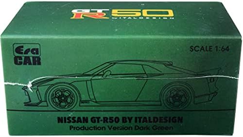 Era Car Nisan GT R50 od Italdesign tamnozelena 164 Diecast Model automobila NS21GTRSP49, FJCNS21GTRSP49