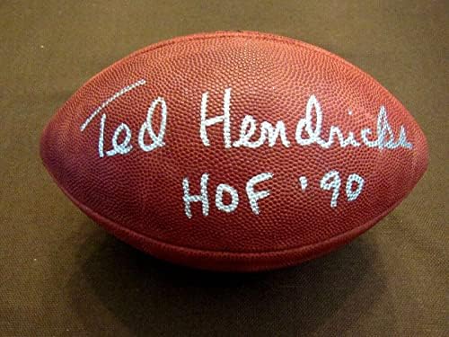Ted Hendricks Raiders Colts 4x SBC potpisan Auto Tagliabue Wilson NFL Fudbal JSA - AUTOGREME Fudbal