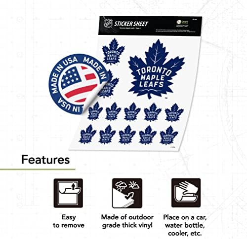 Toronto javorov list TIM NHL Nacionalna hokejaška liga naljepnica Vinil naljepnica laptop vodena boca za vodu