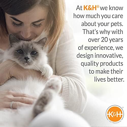 K & amp; H proizvodi za kućne ljubimce vješanje mačjeg stana na vratima za mačke namještaj za mačke Tan veliki 23 X 16 X 65 inča