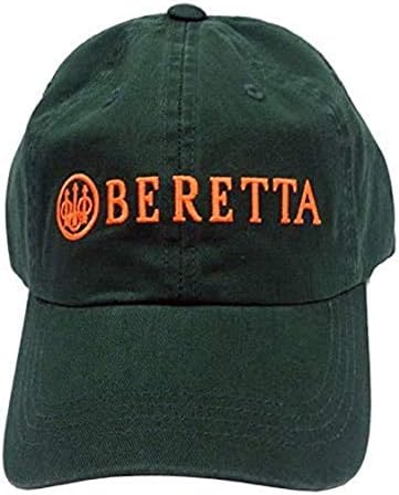 Beretta Muški podesivi pamuk Twill Lov na otvoreni Ležerni šešir sa vezenim beretta trident logo - jedna veličina najviše odgovara