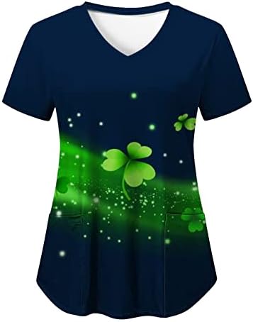 Ženska ljetna jesen V vrat Tshirt 2023 Odjeća kratki rukav grafički piling bluza Tshirt za tinejdžerke 84 84