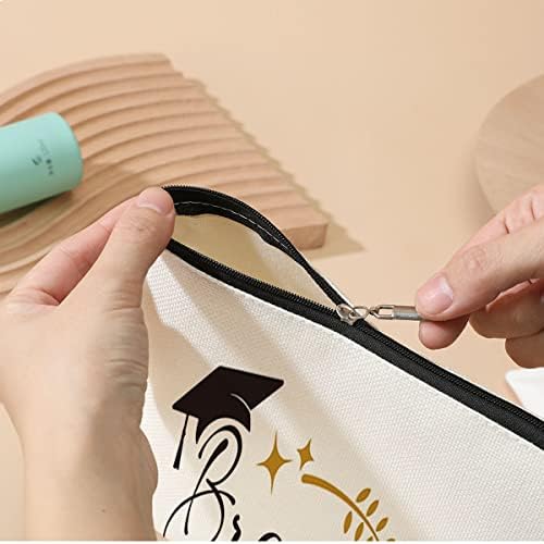 DJHUNG ohrabrenje diplomski pokloni kozmetička torba hrabri 2023 torba za šminkanje torbica pokloni za diplomirane studente Master