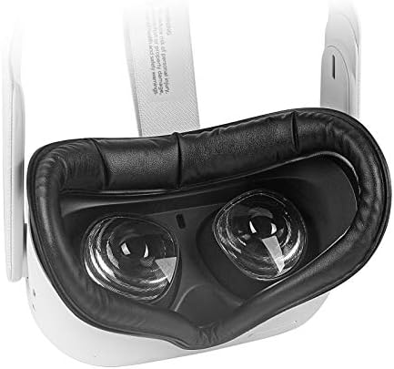 Hijiao VR sučelje za lica i PU kožna pjena za pokrov za zamjenu poklopca i zaštitni poklopac objektiva za Oculus Quest 2