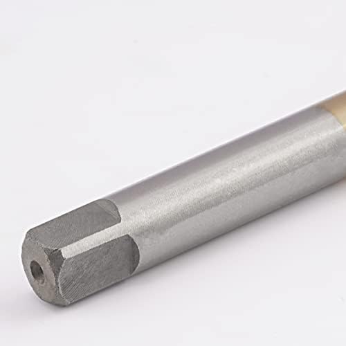 Aceteel Metric M2 x 0,4 HSS TI-obloženi navoj ravnog flauta Dodirnite, M2 x 0,4 mm Titanijum navodni navojni stroj Dodirni desnu ruku