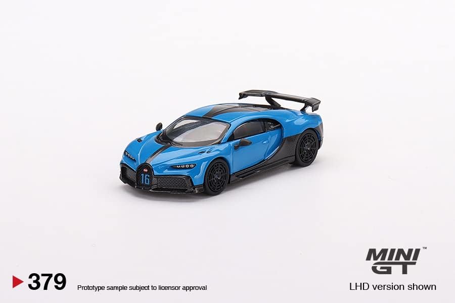 Bugatti Chiron Pur Sport plava 1/64 Diecast Model automobila od prave minijature MGT00379
