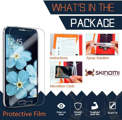 Skinomi zaštitnik ekrana kompatibilan sa iPhoneom 7 Plus Clear TechSkin TPU Anti-Bubble HD filmom
