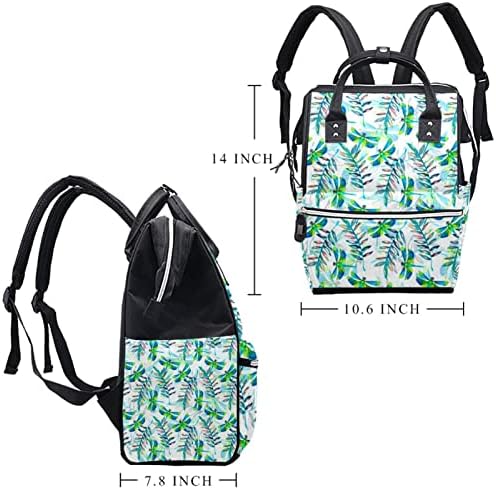 Prekrasna zelena zmajska torba za ruksak ruksaka za dijete na peleni Multi funkcija Veliki kapacitet Putna torba
