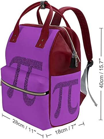 PI torba za rušenje ruksaka stilski materinsku peppy torba multifunkcijska vodootporna putovanja Staypack