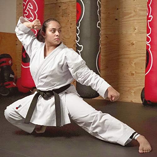 Macs Professional Kimono - Teška karate platna uniforma - Napredni pamučni karate GI 14 oz Oz odraslih i djece
