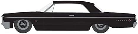 1964 Chevy Impala Lowrider, crno-zeleno svjetlo 28090b / 48-1/64 Diecast model autić