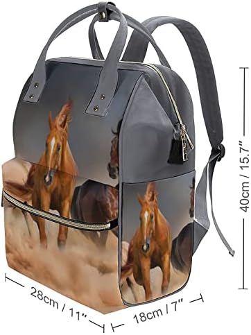 Pokretanje konji ručni ruksak stilski materinsku torbu višenamjenska vodootporna putovanja starački rame