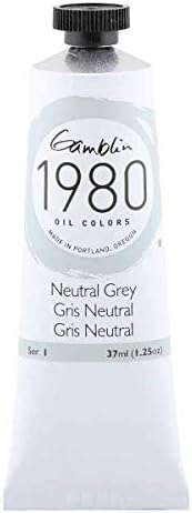 Gamblin 1980 ulje neutralno sivo 37ml