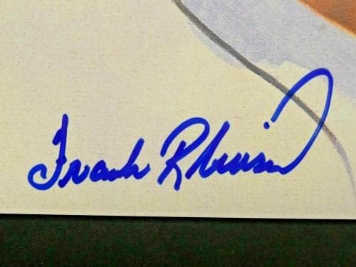 Žive legende Frank Robinson potpisao je 8x10 od Ron Lewis sa JSA COA - autogramiranim MLB fotografijama