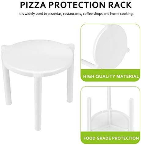 Sir Saver Pizza stalak za pizzu stalak 100kom stolni stalak za pizzu bijeli plastični Stog za stativ za kontejnere restorana stalak