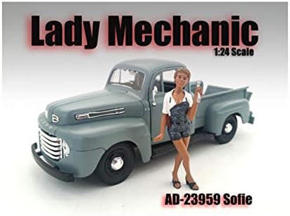Američka Diorama dama mehaničarka Sofie figura za modele 1: 24 23959