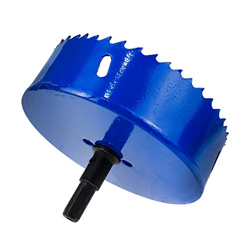 LC LICTOP 115mm/ 4.5 bi-Metal drvene testere za sečenje zuba za kukuruznu ploču metalna plastična Fiberboard plava
