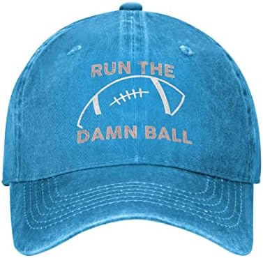 Fudbalski šešir pokrenite prokleti šešir za muškarce bejzbol kape Vintage kapa