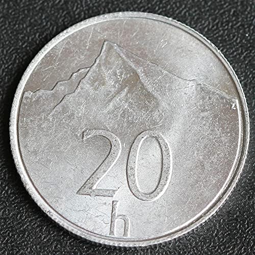 Europska slovačka 20 Heler Coin 1994 izdanje strana kovanica za poklon kolekcija