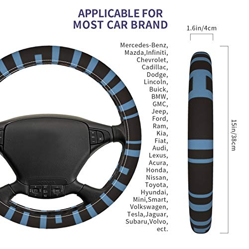 Chicago National car navlaka za volan univerzalna kožna navlaka za Volan Auto styling unutrašnja oprema