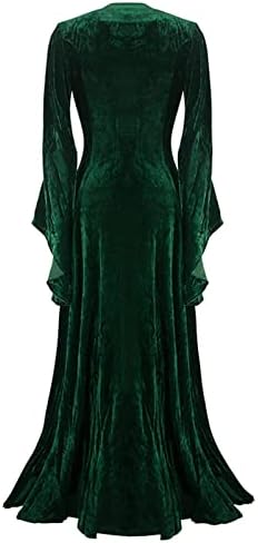 Ženske koktele haljine Srednjovjekovni Dugi rukav Vintage Plus Size haljina za zabavu elegantna haljina dužine poda
