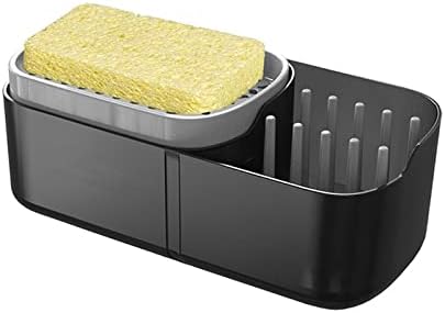 Dbylxmn kuhinja pogodna automatska kutija za pritisak ruke presa za tečni dozator spužvasta kutija za sapun kutija za odlaganje alat